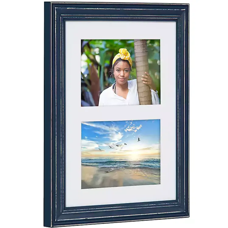 Kirklands Home Gray & Navy 10-pc. Gallery Wall Frame & Shelf Set Online