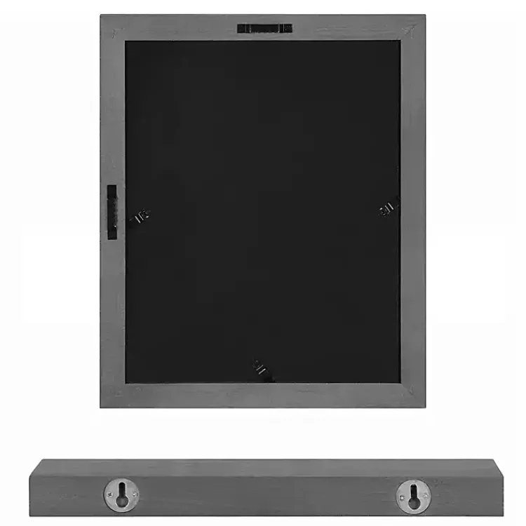 Kirklands Home Gray & Navy 10-pc. Gallery Wall Frame & Shelf Set Online