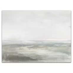 Kirklands Home Abstract Seascape Canvas Art Print Gray Best