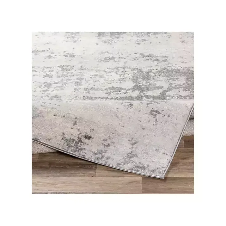 Kirklands Home Gray Abstract Woven Area Rug, 5x7 Best