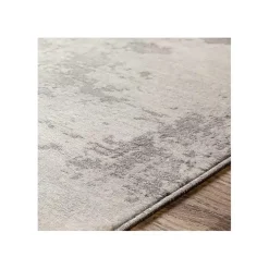 Kirklands Home Gray Abstract Woven Area Rug, 5x7 Best