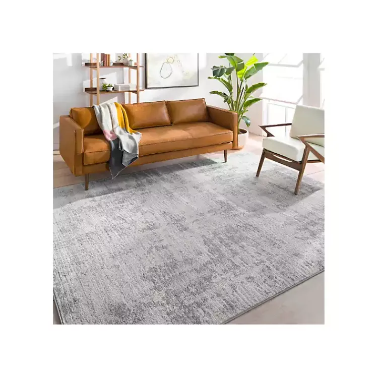 Kirklands Home Gray Abstract Woven Area Rug, 5x7 Best