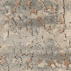 Kirklands Home Gray and Beige Tally Textured Area Rug, 7x9 Hot