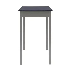 Kirklands Home Gray and Black 3-pc. Stool and Table Set Clearance