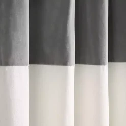 Kirklands Home and Ivory Millie Curtain Panel Set, 84 in. Gray