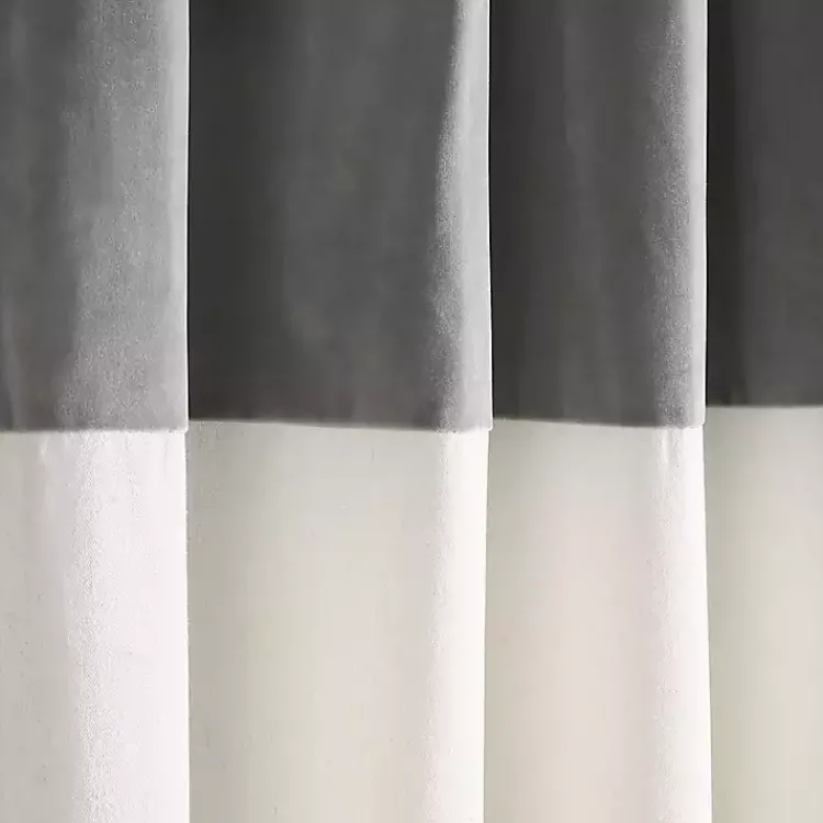 Kirklands Home and Ivory Millie Curtain Panel Set, 84 in. Gray