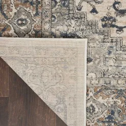 Kirklands Home and Ivory Nadia Medallion Area Rug, 2x4 Gray Online