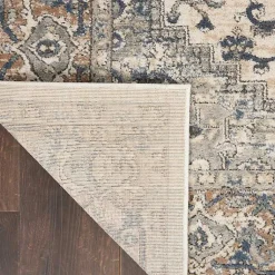 Kirklands Home and Ivory Nadia Medallion Area Rug, 4x6 Gray Online