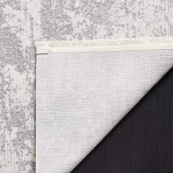 Kirklands Home Gray and Ivory Whisper Abstract Runner, 2x8 Hot
