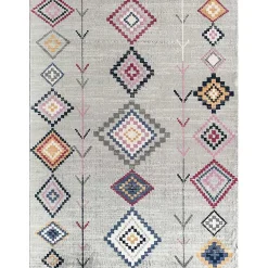Kirklands Home and Multicolor Aztec Area Rug, 8x10 Gray Online
