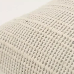 Pillows>Kirklands Home Gray and Natural Sea Striped Pillow