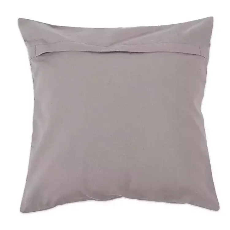 Pillows>Kirklands Home and White Check Pillow Covers, Set of 4 Gray