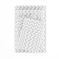 Kirklands Home Gray and White Chevron 3-pc. Twin Sheet Set Outlet