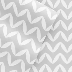 Kirklands Home Gray and White Chevron 3-pc. Twin Sheet Set Outlet