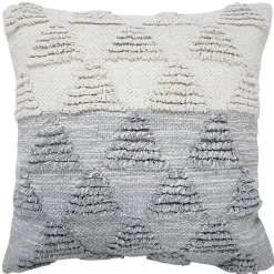 Pillows>Kirklands Home and White Gradient Diamonds Throw Pillow Gray