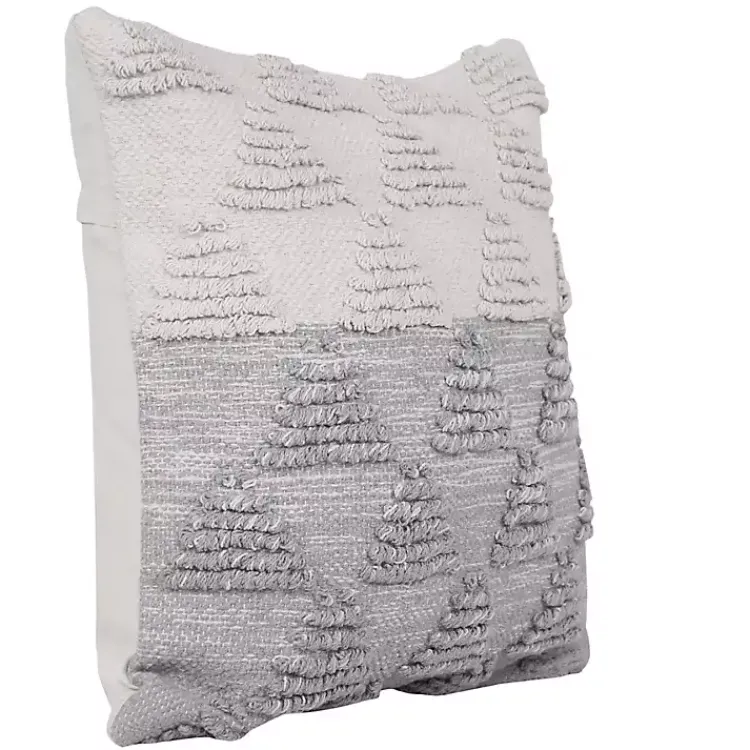 Pillows>Kirklands Home and White Gradient Diamonds Throw Pillow Gray