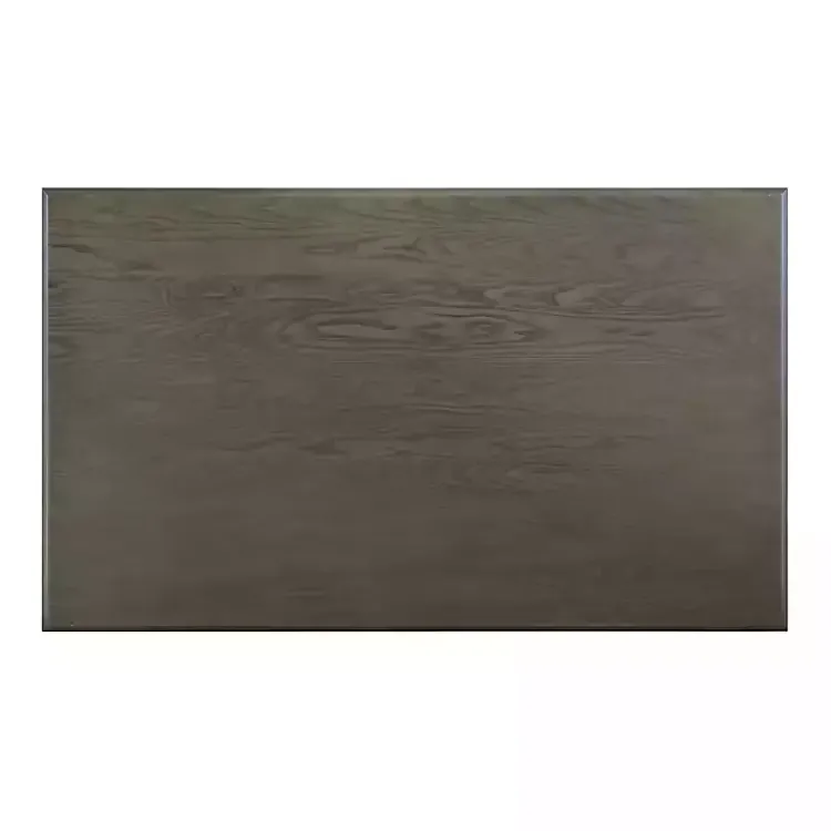 Kirklands Home Gray and White Two-Toned Wood Dining Table Hot