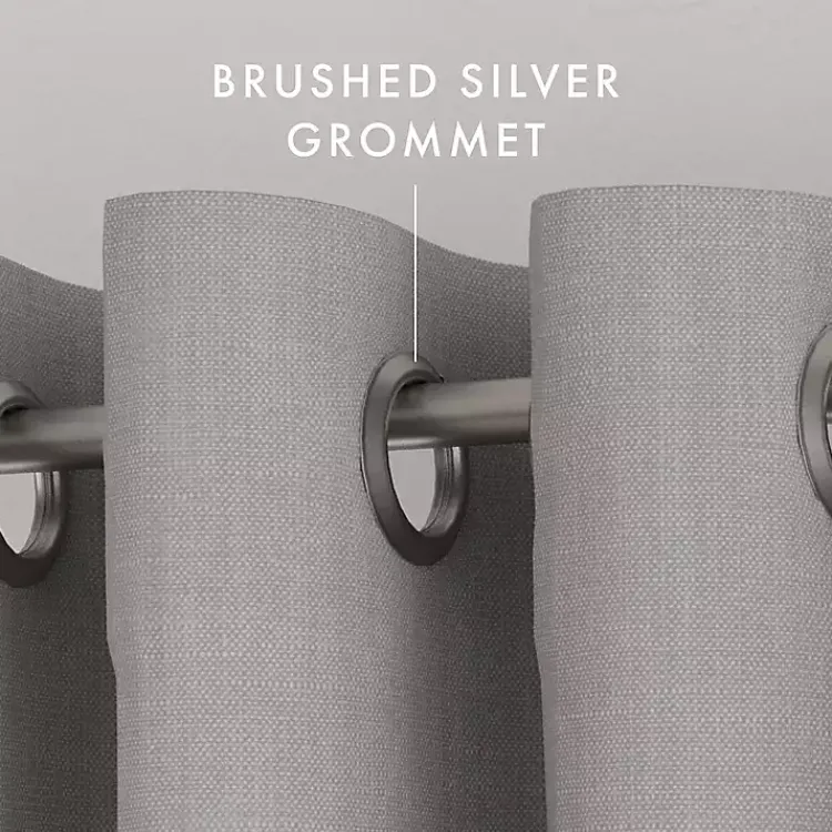 Kirklands Home Blackout Curtains, 84 in. Gray New