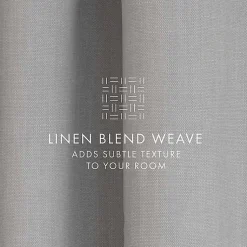 Kirklands Home Blackout Curtains, 84 in. Gray New