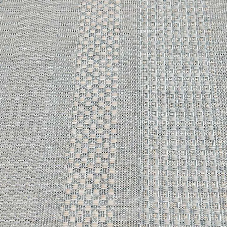 Kirklands Home Blue Elletta Indoor/Outdoor Area Rug, 2x7 Gray Online