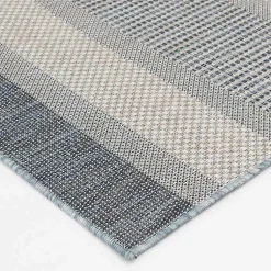 Kirklands Home Blue Elletta Indoor/Outdoor Area Rug, 7x9 Gray Online