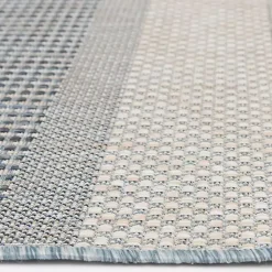 Kirklands Home Blue Elletta Indoor/Outdoor Area Rug, 7x9 Gray Online