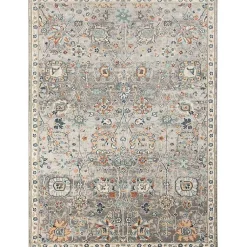 Kirklands Home Bohemian Area Rug, 5x7 Gray Best