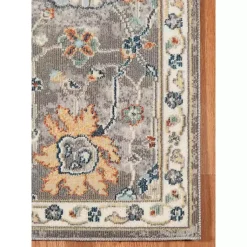 Kirklands Home Bohemian Area Rug, 5x7 Gray Best