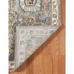 Kirklands Home Bohemian Area Rug, 5x7 Gray Best