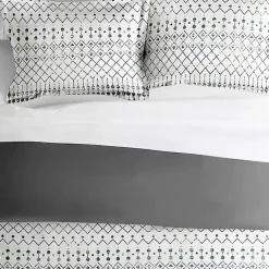 Kirklands Home Gray Bohemian 3-pc. King Duvet Cover Set Hot