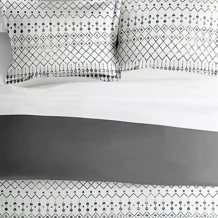 Kirklands Home Gray Bohemian 2-pc. Twin Duvet Cover Set