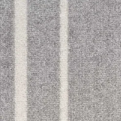 Kirklands Home Bordered Indoor/Outdoor Area Rug, 8x10 Gray Hot