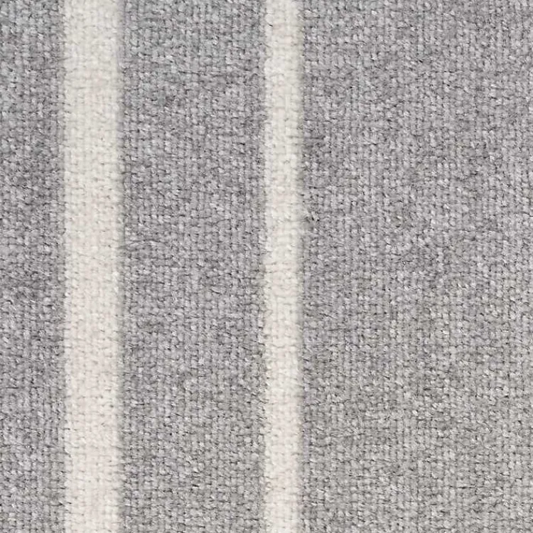 Kirklands Home Bordered Indoor/Outdoor Area Rug, 8x10 Gray Hot