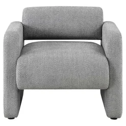Kirklands Home Boucle Modern Accent Chair Gray Sale