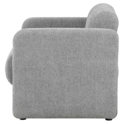Kirklands Home Boucle Modern Accent Chair Gray Sale