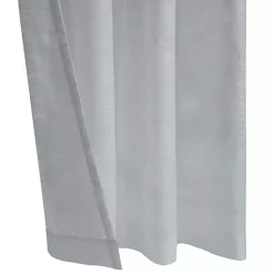 Kirklands Home Boucle Sheer Single Curtain Panel, 63 in. Gray Best