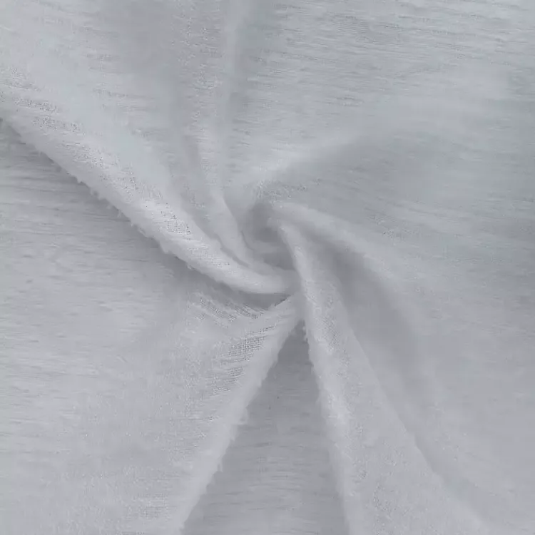 Kirklands Home Boucle Sheer Single Curtain Panel, 63 in. Gray Best