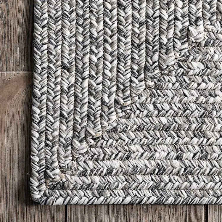 Kirklands Home Braided Lefebvre Area Rug, 10x14 Gray