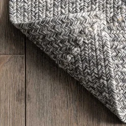 Kirklands Home Braided Lefebvre Area Rug, 12x18 Gray Clearance