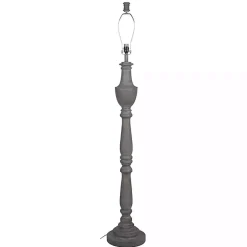 Kirklands Home Carved Urn Floor Lamp Gray Best