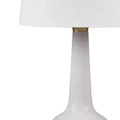 Kirklands Home Ceramic Zazie Table Lamp Gray