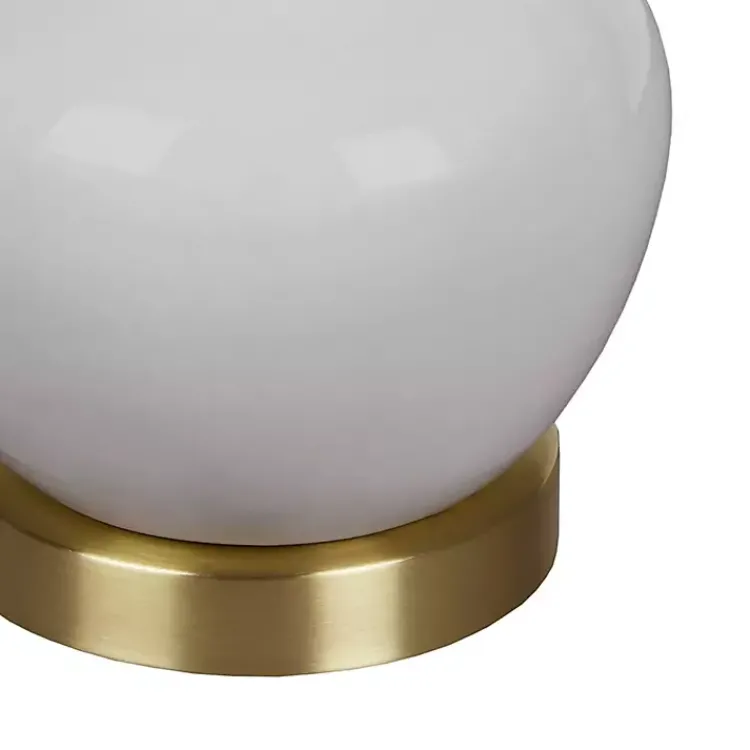 Kirklands Home Ceramic Zazie Table Lamp Gray