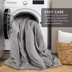 Kirklands Home Chambray 3-pc. Full/Queen Comforter Set Gray Online