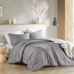 Kirklands Home Chambray 3-pc. King Comforter Set Gray