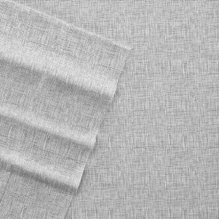 Kirklands Home Chambray 3-pc. Twin Sheet Set Gray Outlet