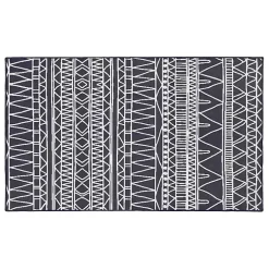 Kirklands Home Gray Chelsea Geometric Washable Area Rug, 3x5 Sale