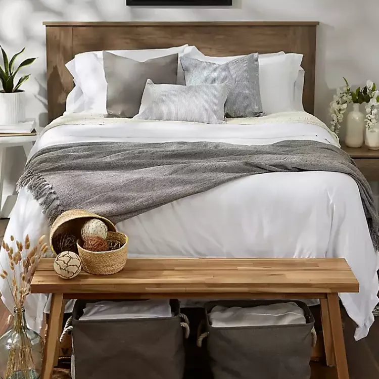 Blankets & Throws>Kirklands Home Chenille Fringe Throw Gray