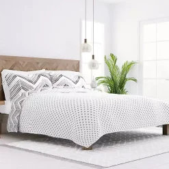 Kirklands Home Gray Chevron Reversible 2-pc. Twin Quilt Set Hot