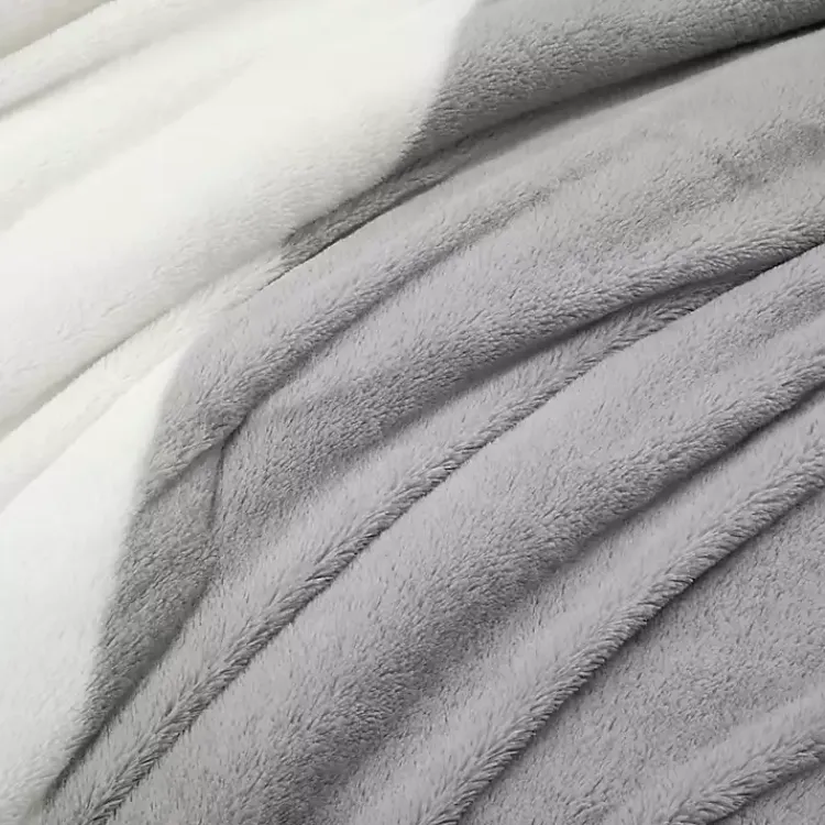 Kirklands Home Color Block 3-pc. Full/Queen Comforter Set Gray Best
