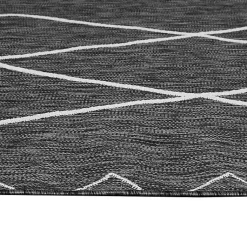 Kirklands Home Connected Diamond Outdoor Area Rug, 8x10 Gray